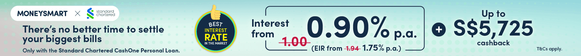 Sponsored listing: Standard Chartered CashOne